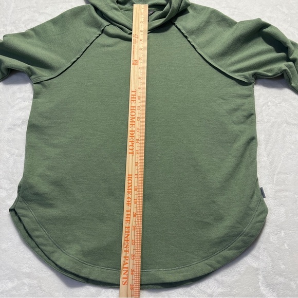 EDDIE BAUER Womens Pullover Hoodie Green Size XS - Picture 8 of 9